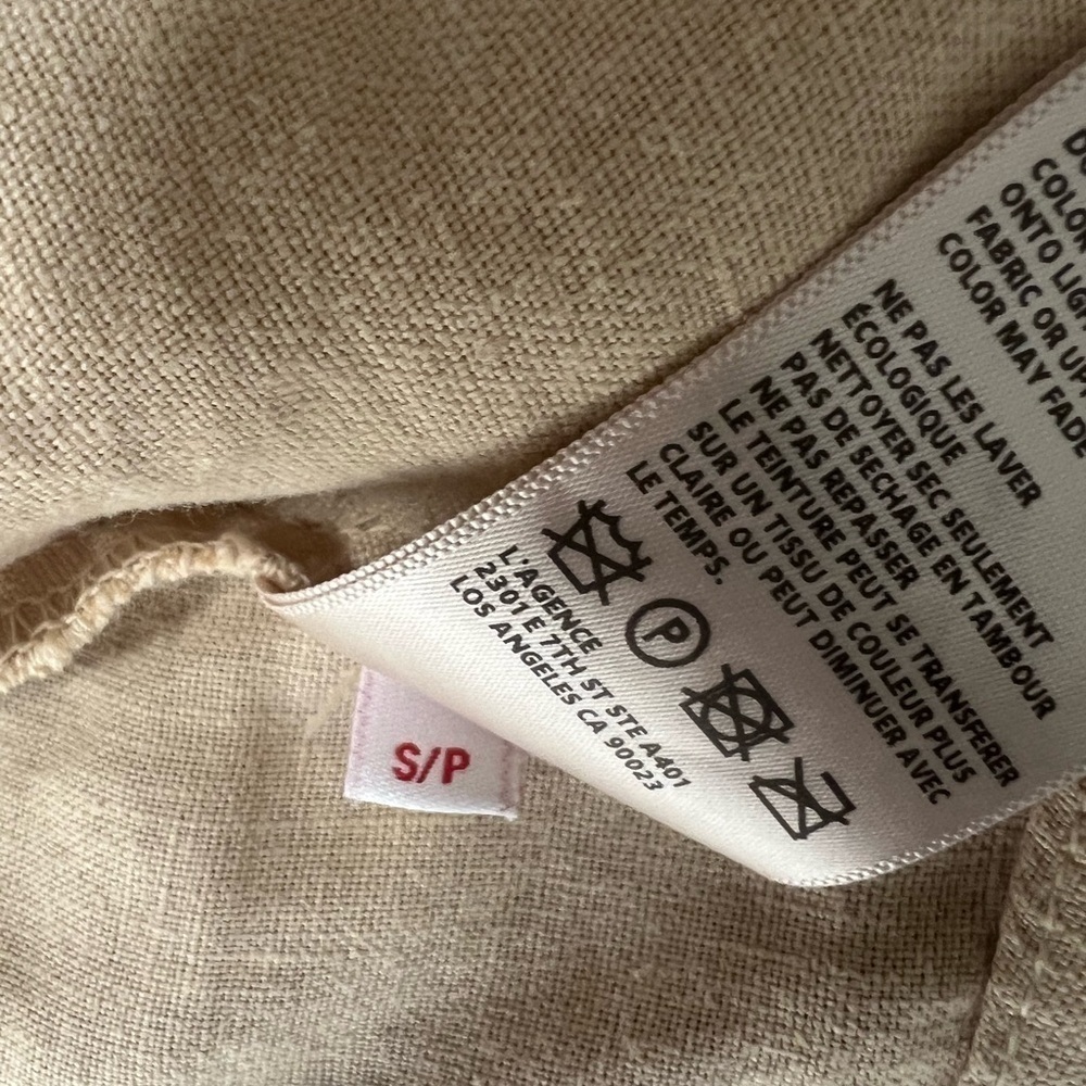 L’ Agence Linen Blazer. Size S. Pristine Condition. - Picture 3 of 10